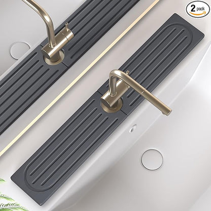 Faucet Mat for Kitchen Sink, Water Absorbent Kitchen Faucet Mat, Durable Sink