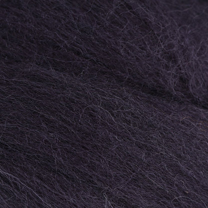 Hilitand 1 Roll Wool Roving, Colorful Needle Felting Hand Sewing Trimming Merino Wool Fibre Dark Gray (2oz)