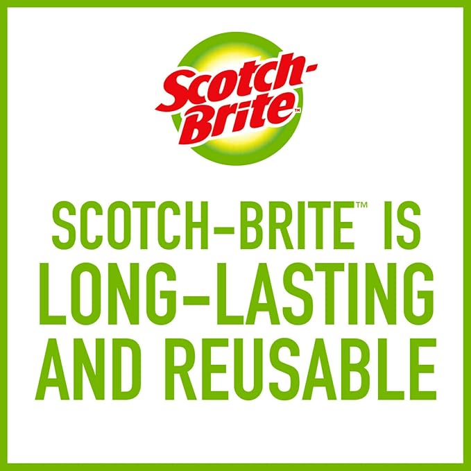 3M 722 Scotch-Brite Dobie Cleaning Pad 2-Pack