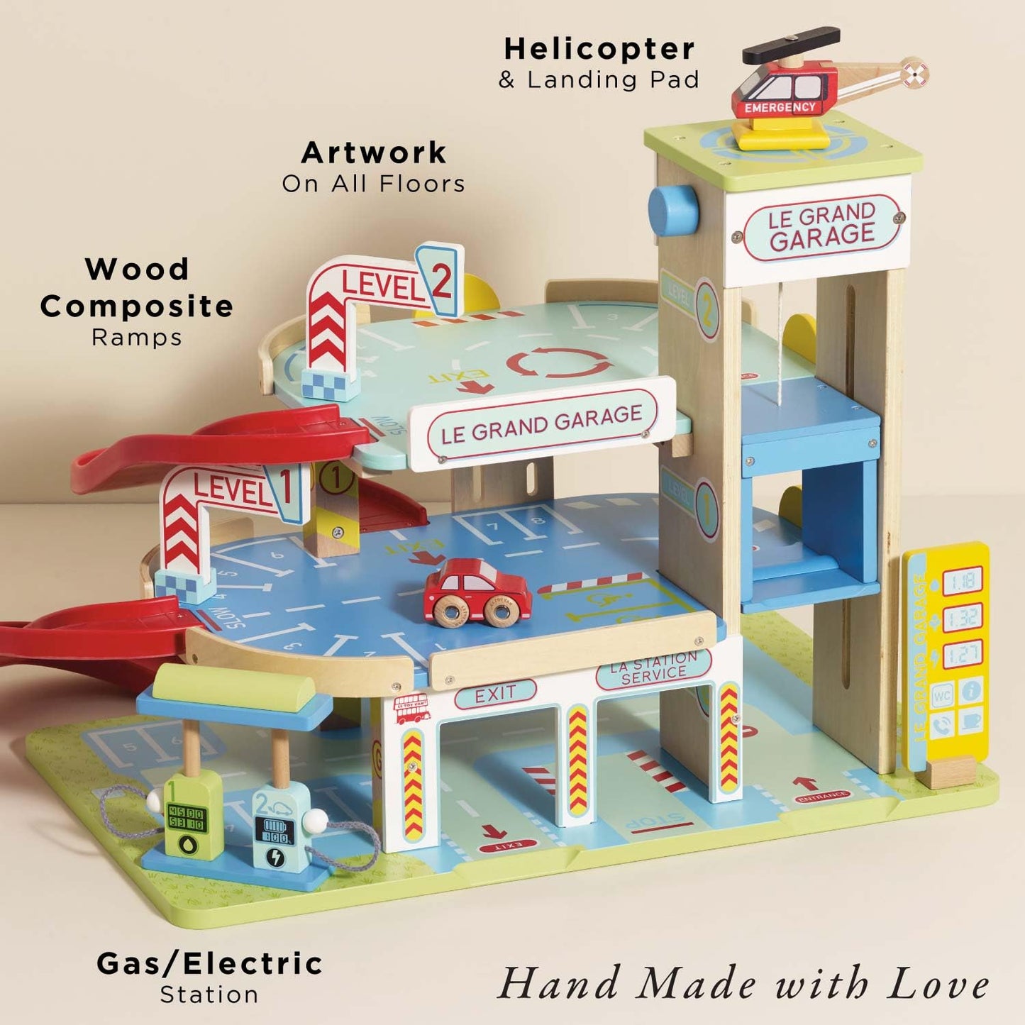Le Toy Van Motors, Planes & Garages, Le Grande Garage
