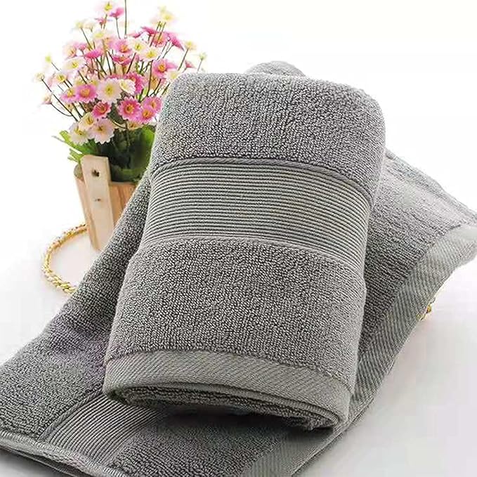 Lchkrep Bathroom Hand Towels, Home Soft 100% Cotton Super Soft Highly Absorbent