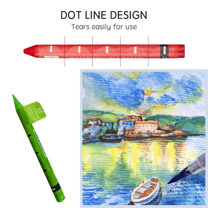 25 Colors Water-Soluble Pastel Crayons Set, Multi-Technique Art Kit with Brush & Palette, Versatile for Watercolor, Oil Pastel & Ink Effects, Easy Blending for Beginners, Sketching & Creative Drawing