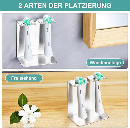 Electric Toothbrush Head Holder, Tooth Brushing Holder, Wall Mounted Toothbrush