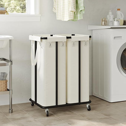 WOWLIVE Double Laundry Hamper
