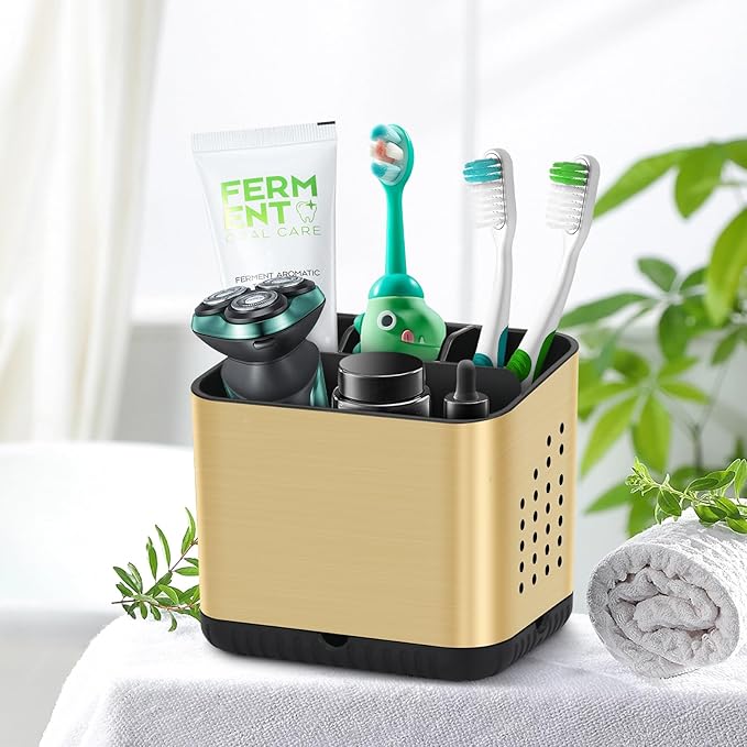 Toothbrush Holders for Bathrooms, Tooth Brush Holder for Bathroom Countertop