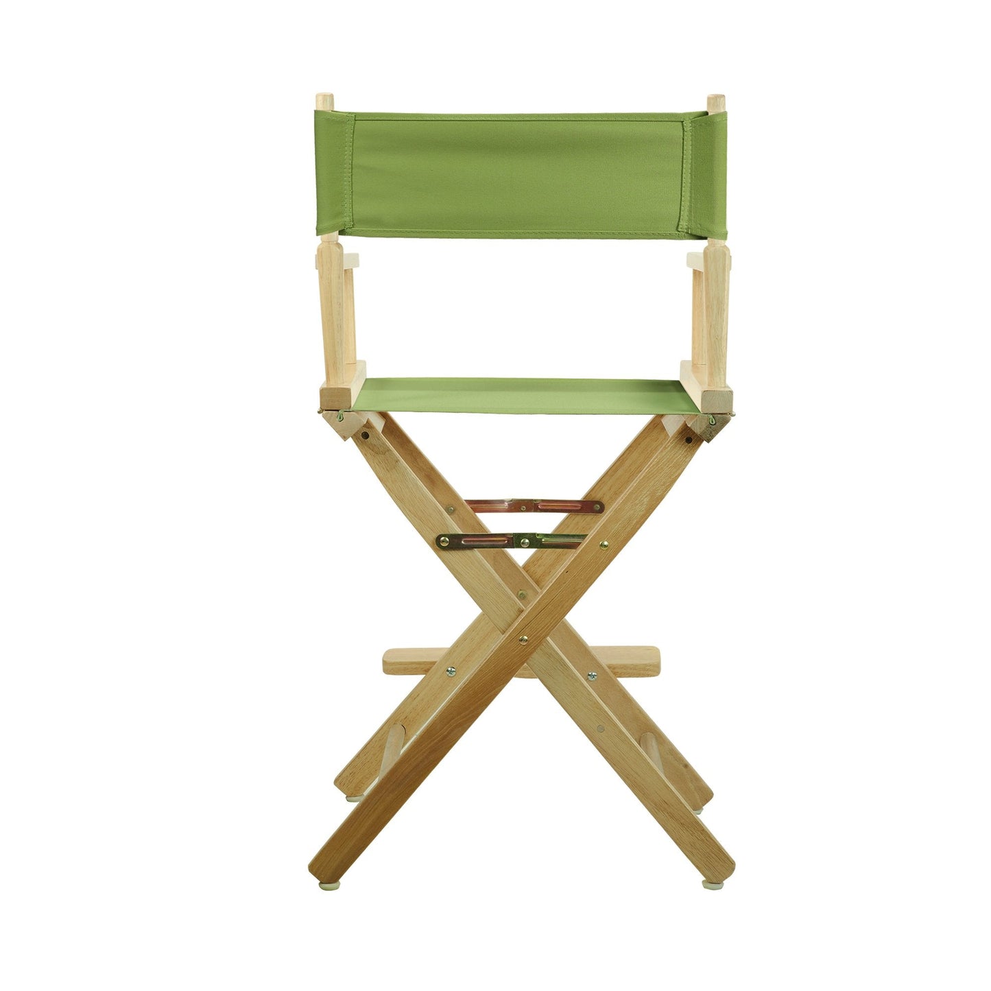 Casual Home 220-00/021-72 Director Chair 24" - Counter Height Natural Frame/Lime Green Canvas