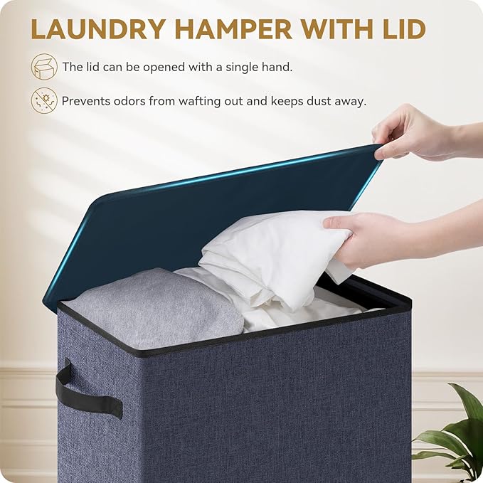 SOLEDI Slim Laundry Hamper
