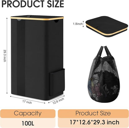 Laundry Basket Clothes Hamper