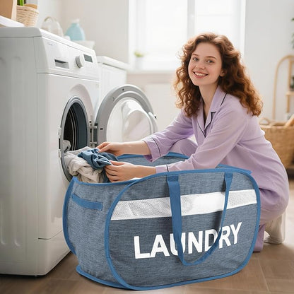 Collapsible Laundry Baskets, Foldable Laundry Basket