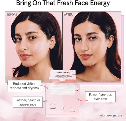 grace & stella Face Towels Disposable