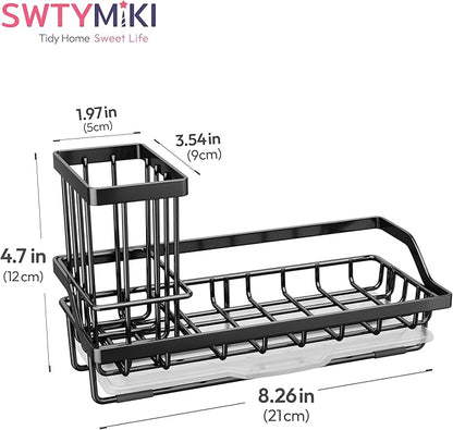 SWTYMIKI Sink Caddy Sponge Holder