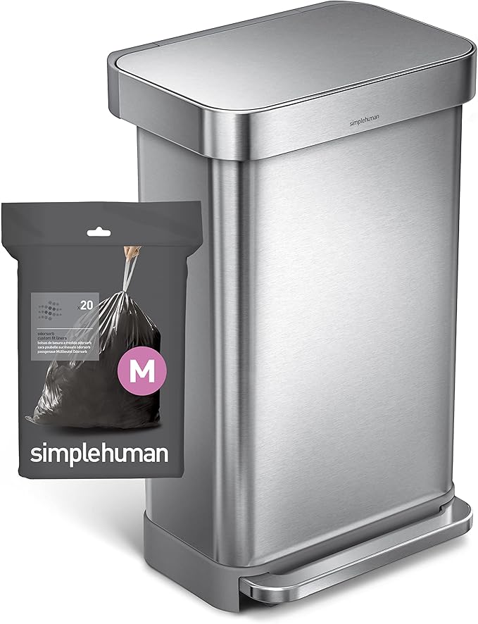 Code M Odorsorb Custom Fit Drawstring Odor Absorbing Trash Bags in Dispenser