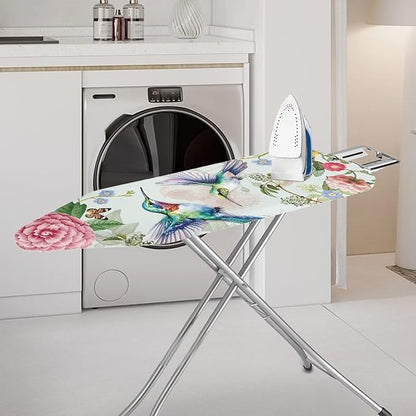 Floral Hummingbird Ironing Board Covers Standard Stylish Washable Ironing Board