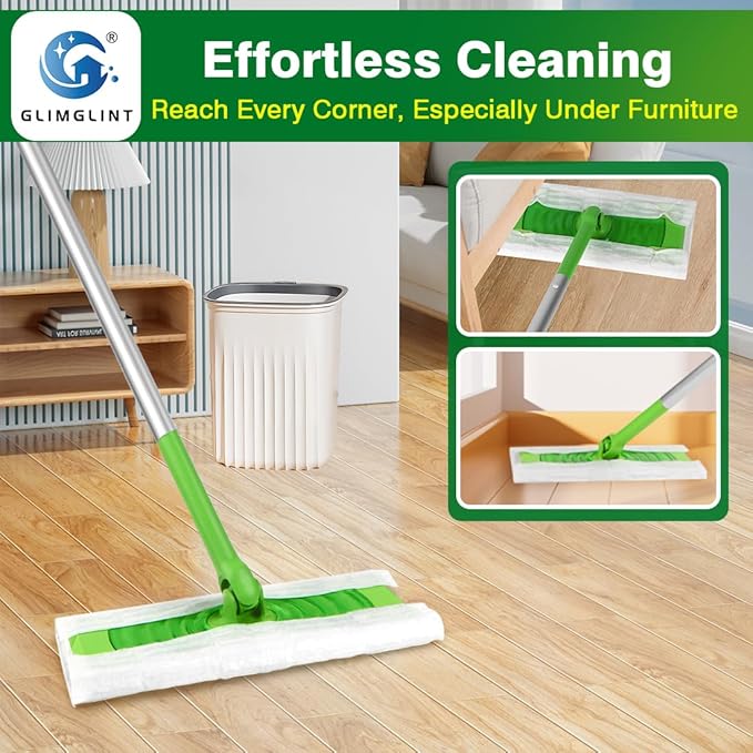 GLIMGLINT Dry Sweeping Cloths Pads Compatible