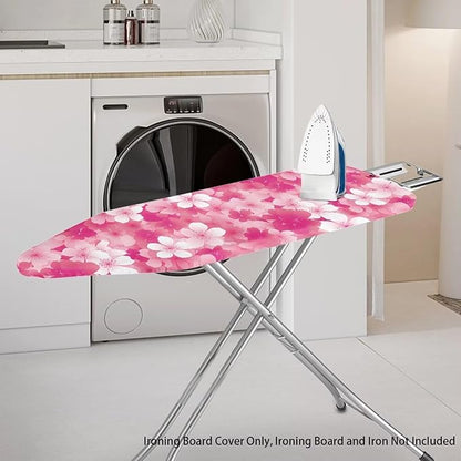 Cherry Blossom Ironing Board Cover, Soft Stain Resistant Ironing Board Protrctor