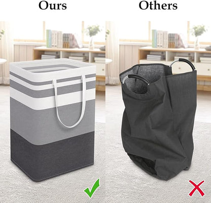 StorageRight Large Collapsible Laundry Basket Hamper