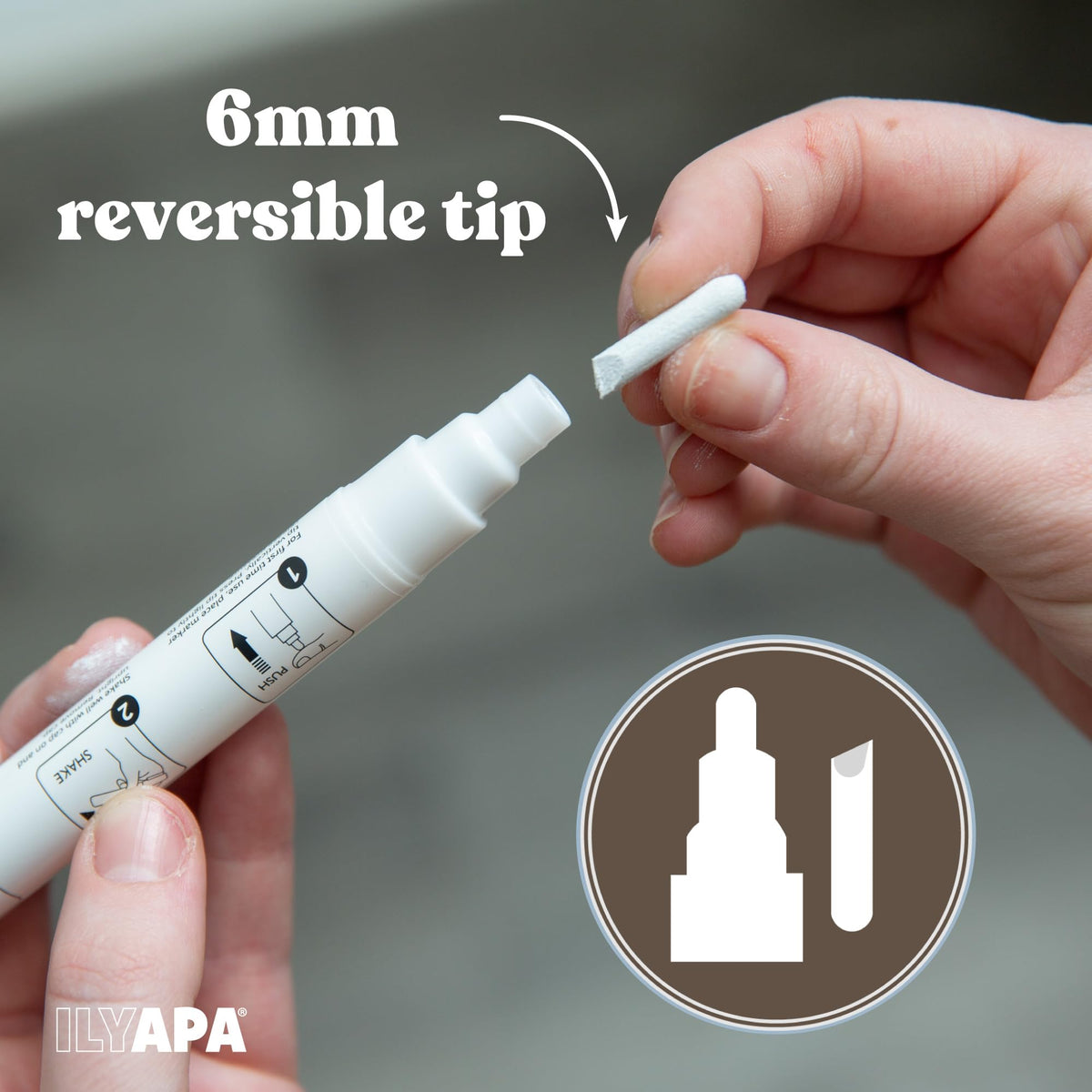 Ilyapa 30x50 Inch Magnetic Double-Sided Swinging Sidewalk Chalkboard Sign Bundle with 4-Pack Erasable Liquid Chalk Markers