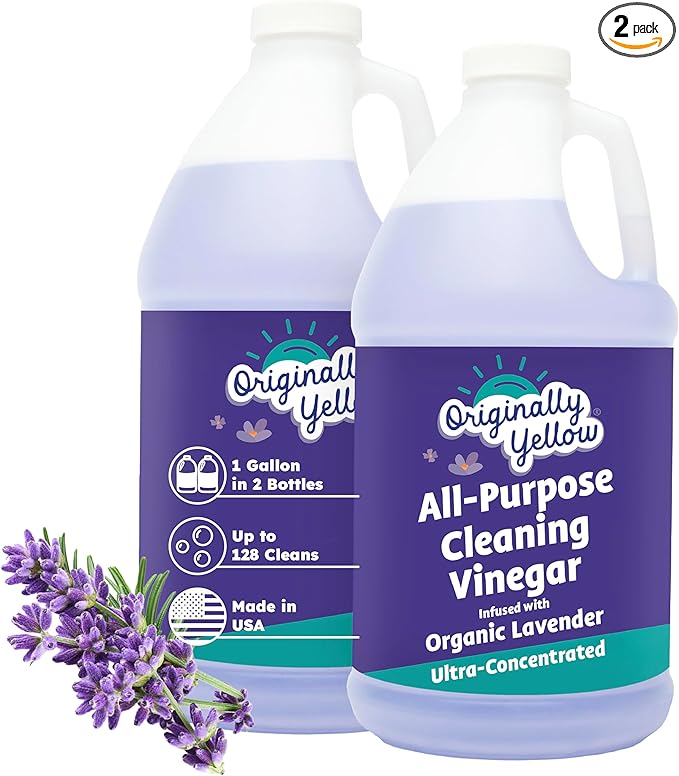 Originally Yellow Lavender White Vinegar