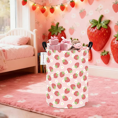 QUEENLALA Large Storage Basket, Laundry Hamper/Bathroom/Home Decor/Collapsible