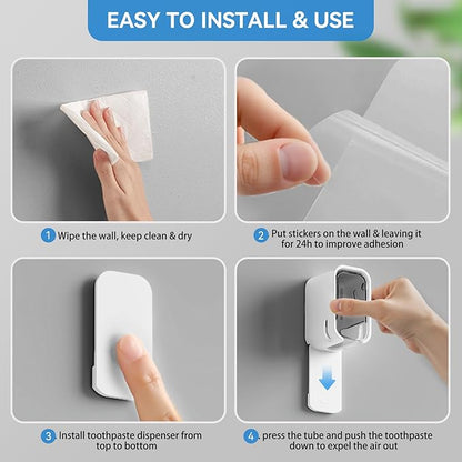 Toothbrush Holders for Bathroom【Innovation Single Slot Design】 2PCS Toothbrush