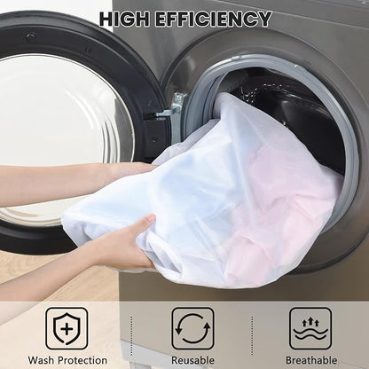 OTraki 12x16 Inch Mesh Laundry Bag 2 Pack Small Lingerie Bags
