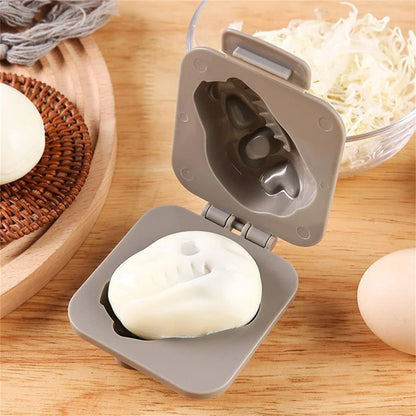 Cowrc Dinosaur Skull Egg Mold - Dinosaur Fossil Shaped Egg Press (5pcs)
