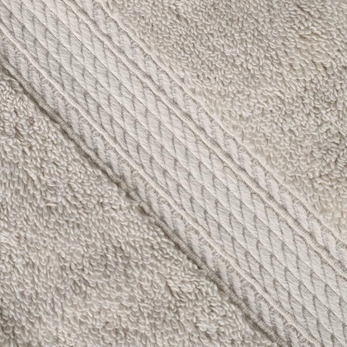 SUPERIOR Egyptian Cotton Pile 3 Piece Towel Set, Includes 1 Bath, 1 Hand