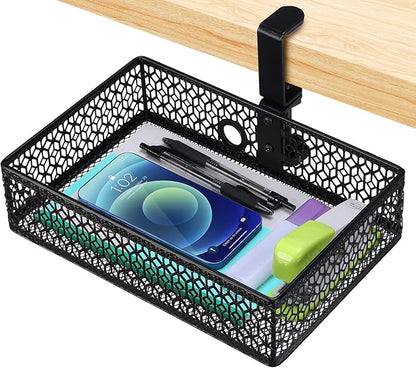ROSYLINE Drawer Under Desk Storage Organizer, Clamp on Desk Drawer, Under Desk