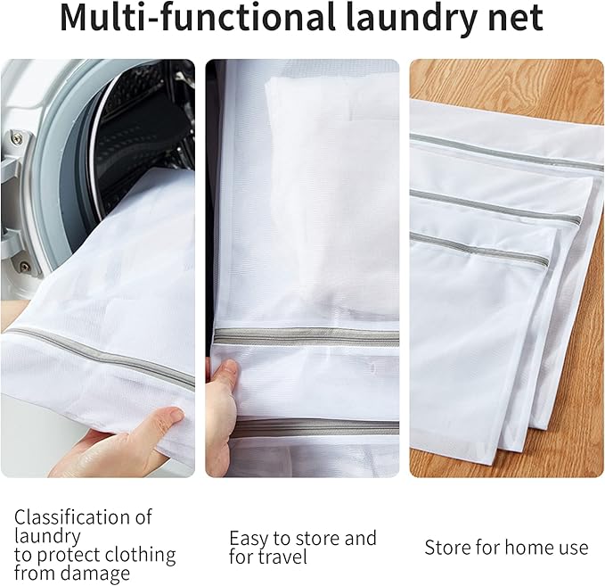 10 Pack Mesh Laundry Bags for Delicates