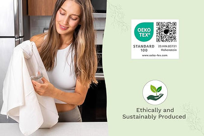 Organic Cotton Flour Sack Kitchen Towels