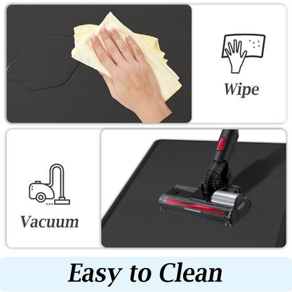 Artnice Kitchen Mats for Floor, 3/4 Inch Thick Anti Fatigue Mats for Kitchen Floor, Non-Slip Standing Desk Mat, Waterproof Cushioned Kitchen Rugs for Home, Office, Sink, Laundry (17.3" x 28")