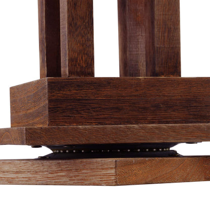 Ikee Design Elegant Wooden Rotating Jewelry Tower, 36 Hooks for Earrings, Bracelets, and Keychains, Versatile Countertop Rack for Store, Tradeshow, and Home, Brown Color