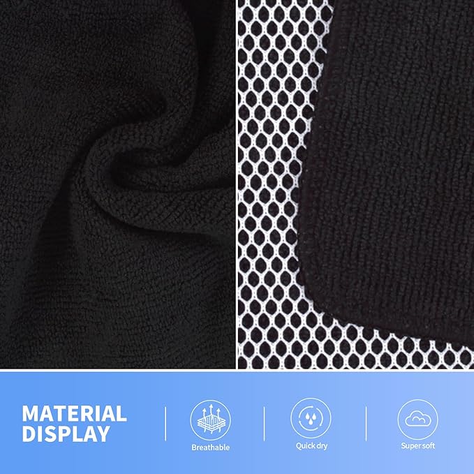 KinHwa Kitchen Washcloths for Dishes Absorbent Microfiber Dish Cloths Quick Dry
