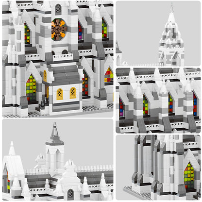 YCJZXMS Miniature Building Blocks Cologne Cathedral Model Set (3598 Pieces) - Building Toys, Suitable for Children and Adults as Gifts