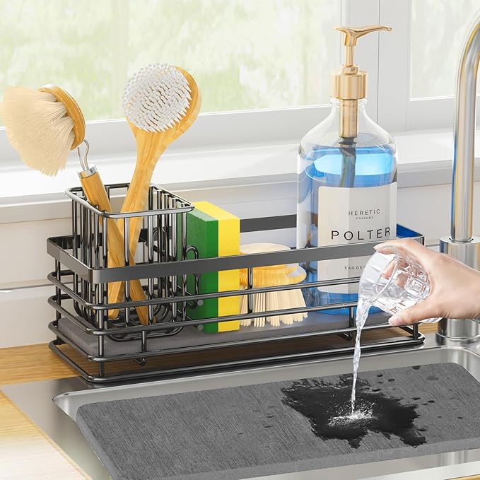 Yofidra Sponge Holder for Kitchen Organizer: Sink Caddy