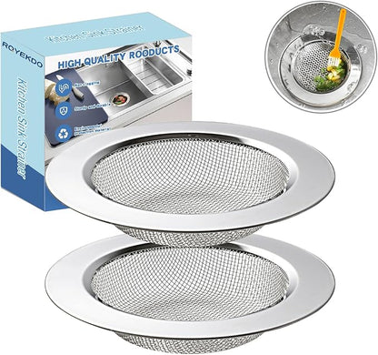 RQYEKDO Kitchen Sink Strainer Stainless Steel
