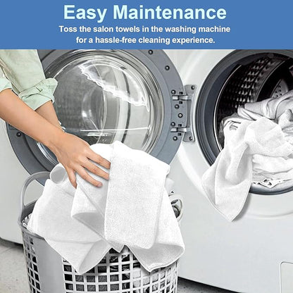 24 Pack Hand Towels Set