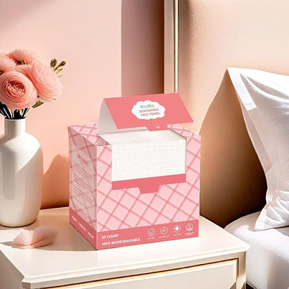 Disposable Face Towels, Makeup Remover Dry Wipes