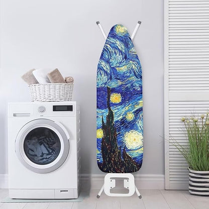 Starry Night Ironing Board Cover and Pad Standard Size Van Gogh Padded Table