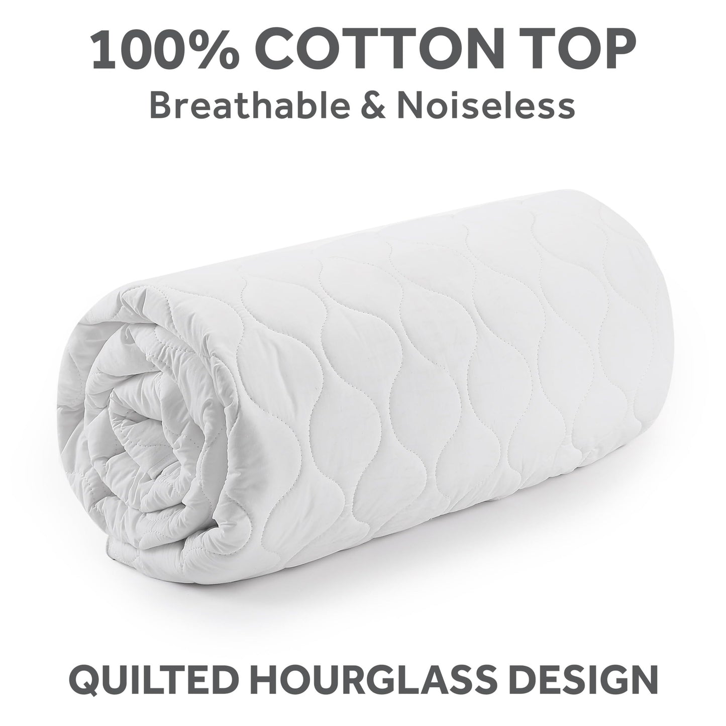 Sunbeam Electric Heated Mattress Pad Queen 80" x 60" 12 Heat Settings 12-Hour Auto Shut-Off Fast Heating Soft Cozy Fabric Deep Pocket Skirt Machine Washable
