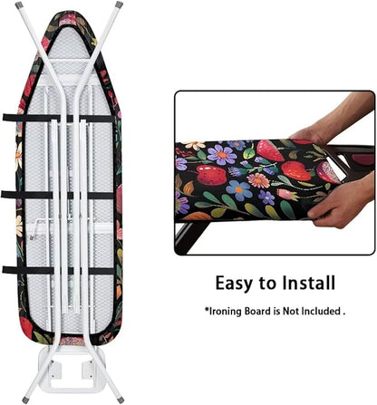 Mushroom Floral Ironing Board Cover Dust Covers Standard Ironing Board Full Size