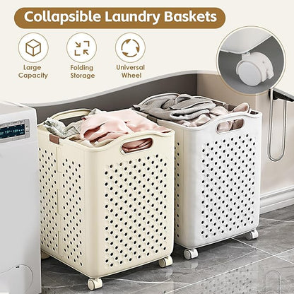 57L Collapsible Laundry Basket