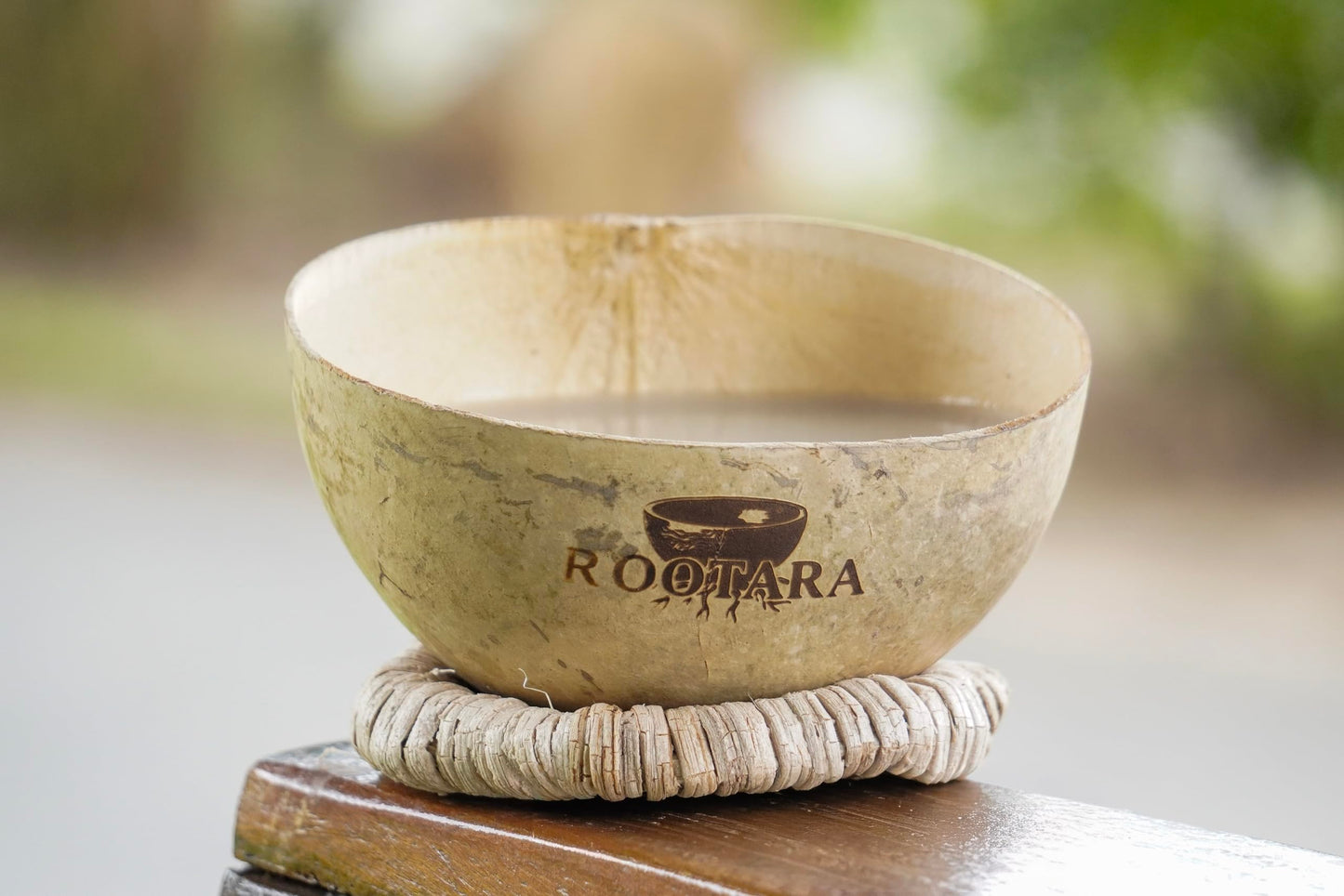 ROOTARA Handcrafted Organic Morro Bowl –Rustic Eco-Friendly Serving Bowl for Salad, Snacks, and Home Decor – Sustainable Artisan Kitchenware PLASTIC FREE (Small)