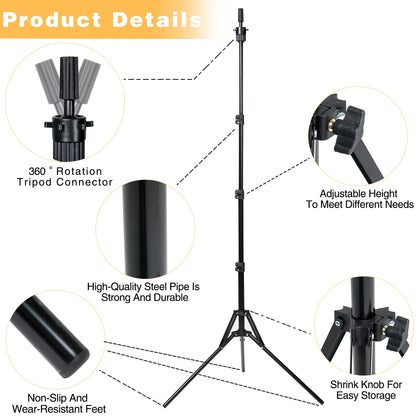 Electric Hot Comb Hair Straightener, Deluxe Electrical Straightening Comb Curling Iron for Natural Black Wigs, Hot Comb Electric for Wigs Pressing Combs with Wig Glue Melting Spray Hair Wax Stick