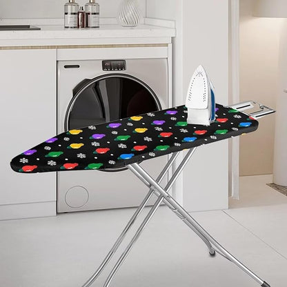 Heavy Duty Ironing Board Cover and Pad Thick Stain Resistant Padding Scorch &