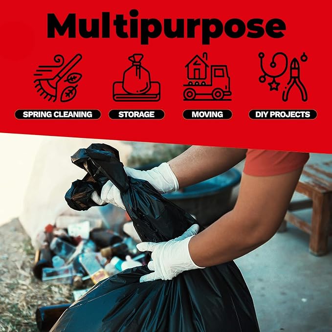 ToughBag 55-60 Gallon Heavy Duty Trash Bags