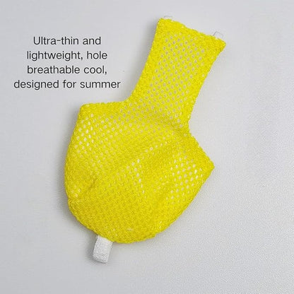 5 Pcs Summer Holey Style Bird Diaper Parrot Nappy Reusable Flight Suit with Waterproof Inner for Parakeet Cockatiel Macaw Budgie Lovebird Conure (2XL)