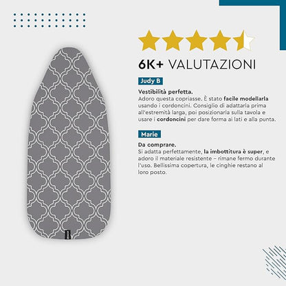 Encasa XO Ironing Board Cover and Pad 49"x18"