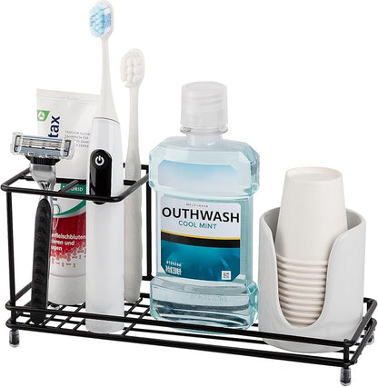 Toothbrush Holders for Bathrooms, Carbon Steel Tooth Brush Holder Electric