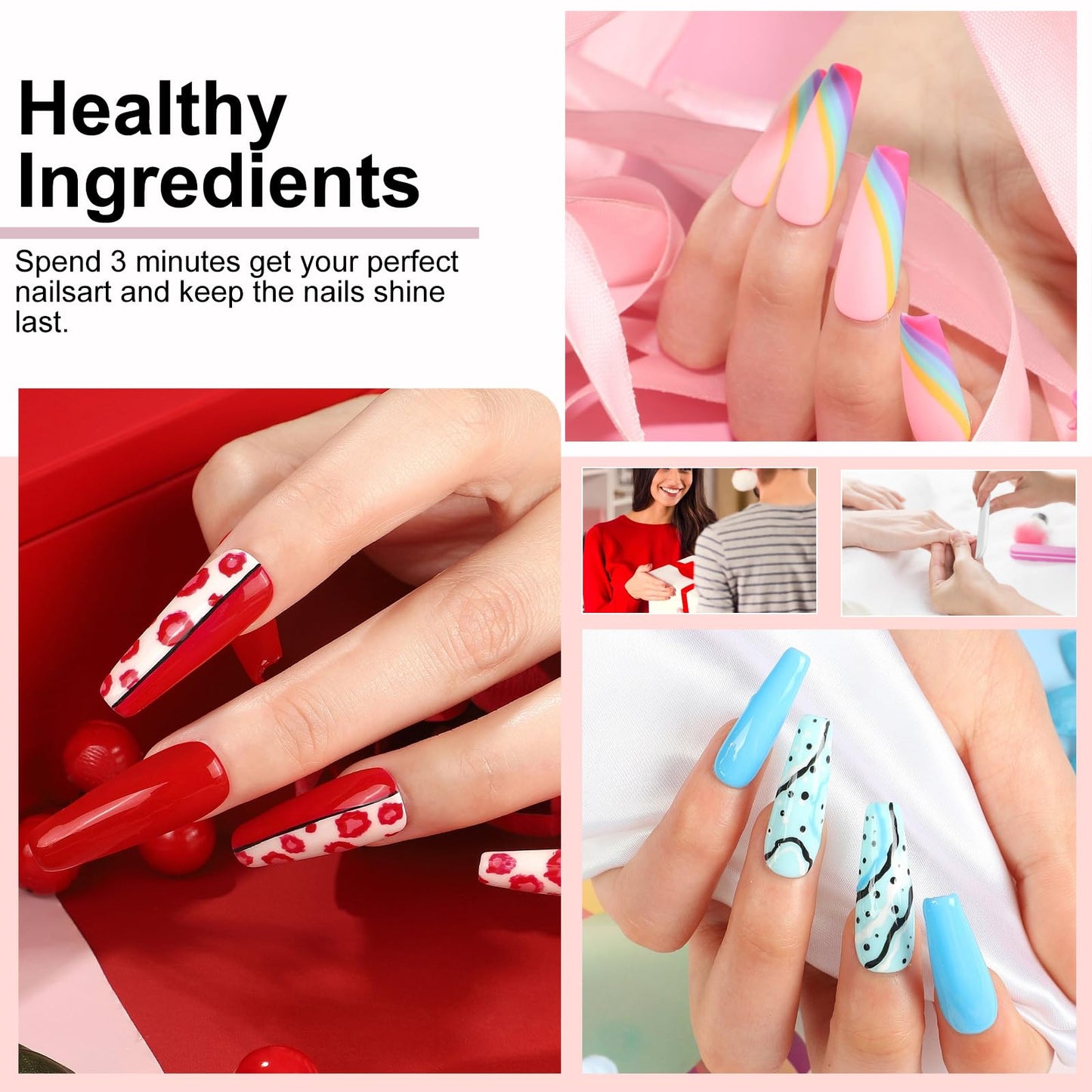 YALSYNY NAIL POLISH KIT with U V Lamp and Drill Starter Kit 36 Colors Gel Nail Polish Nail Art Gel Manicure Kit